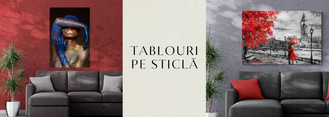 Tablouri pe Sticlă Printate în Relief – Lux și Strălucire pentru un Decor Excepțional