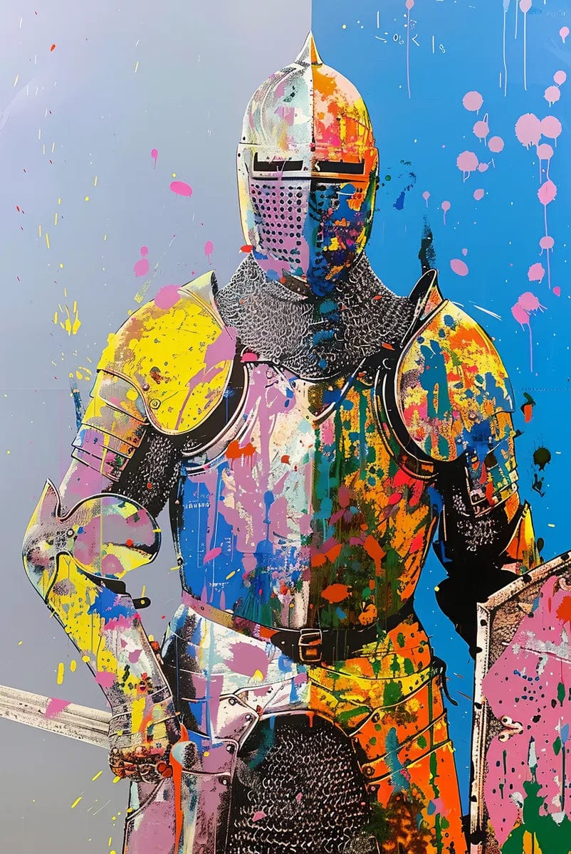 Tablou Canvas - Pop Art 013 Eleganta Vibranta