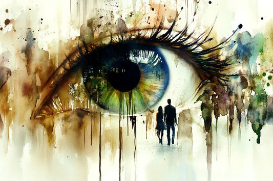 Tablou Canvas - Eleganta Emotiei Dincolo de Noi