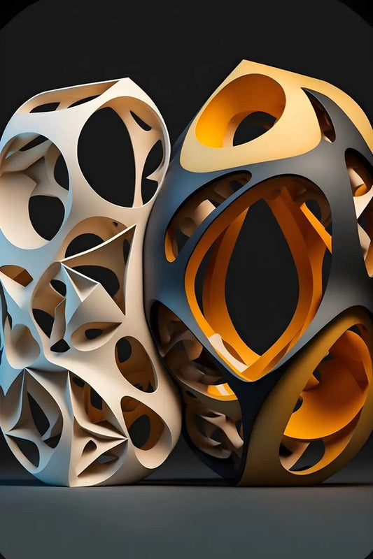 Tablou Canvas - Eleganta Abstracta 3D 60