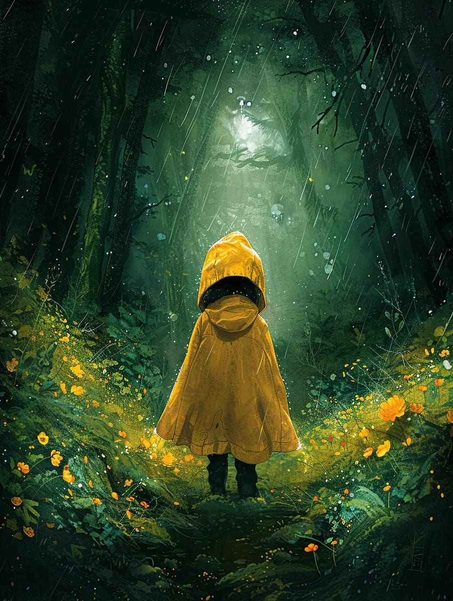 Tablou Canvas - Pierdut in Noapte