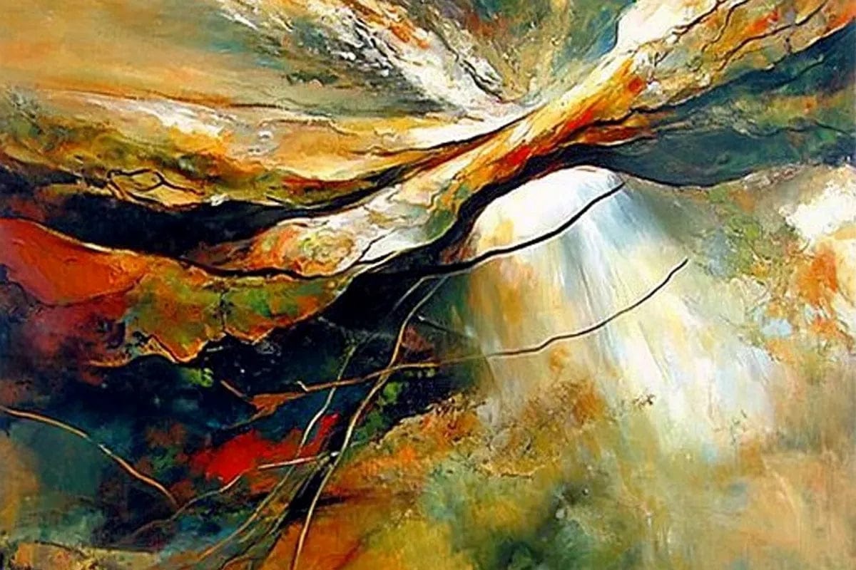 Tablou Canvas - Abstract Color Frumos