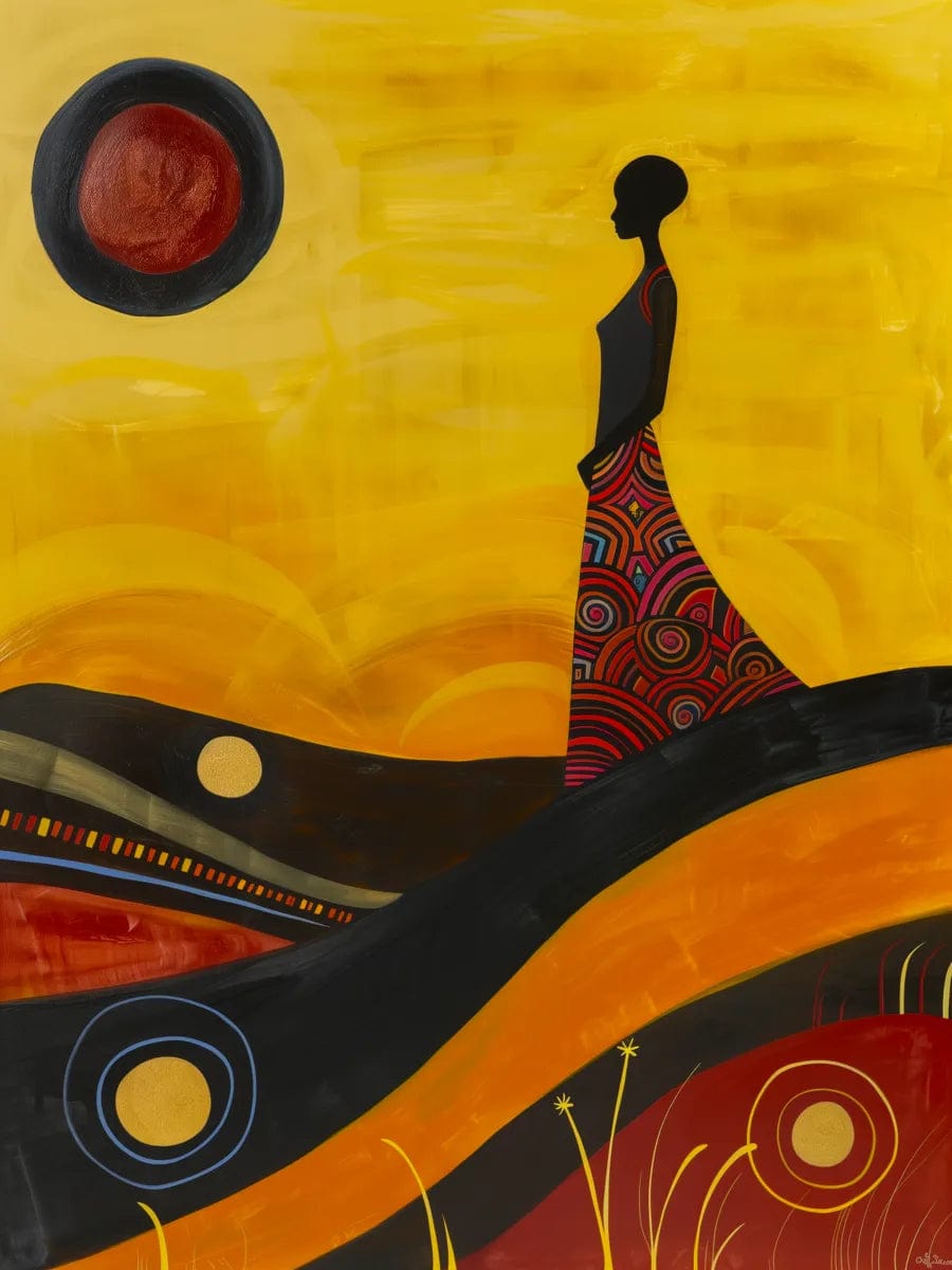 Tablou Canvas - Afro 56 Elegant Supreme