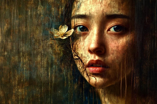 Tablou Canvas - Privire Gingasa