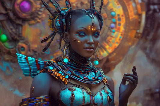 Tablou Canvas - Regina de pe Marte