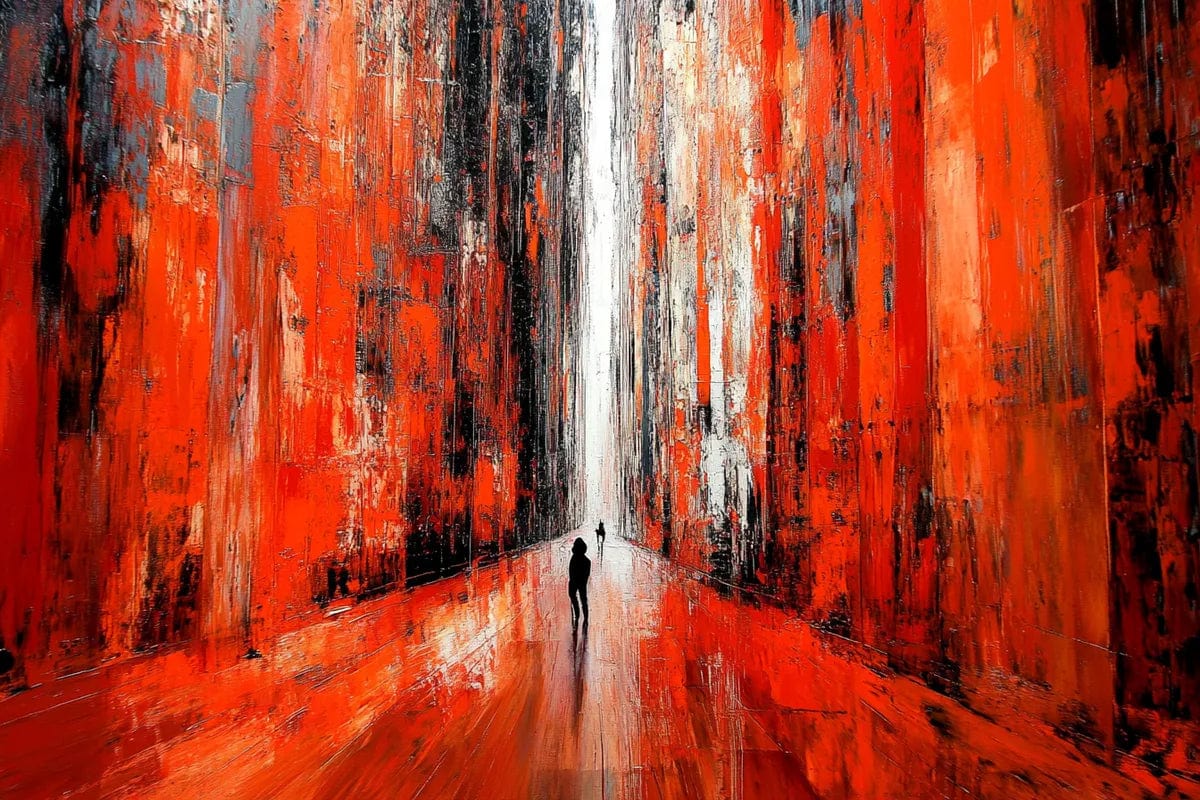 Tablou Canvas - Spre Iesirea Din Labirint