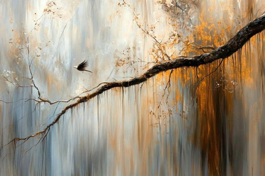 Tablou Canvas - Pasare pe Creanga