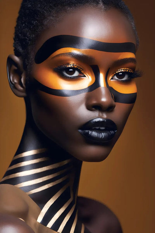 Tablou Canvas - Afro 109 Eleganta Contemporana