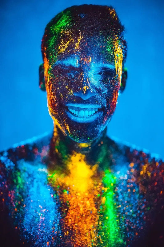 Tablou Canvas - Fluo Man 1