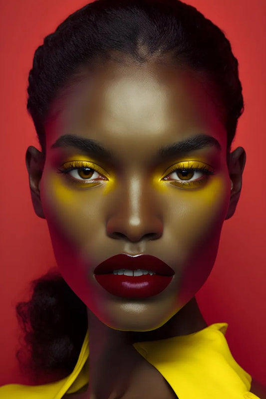 Tablou Canvas - Eleganta Afro 137