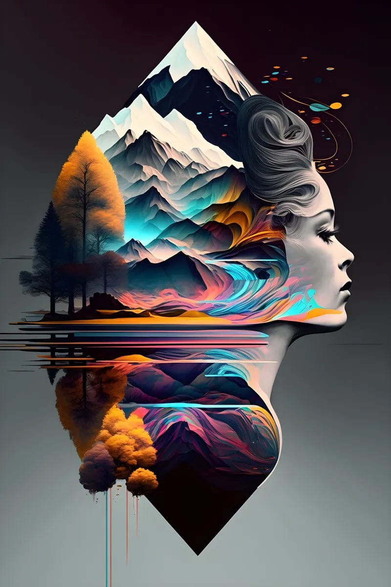 Tablou Canvas - Abstract 3D 76 - Zibo.ro