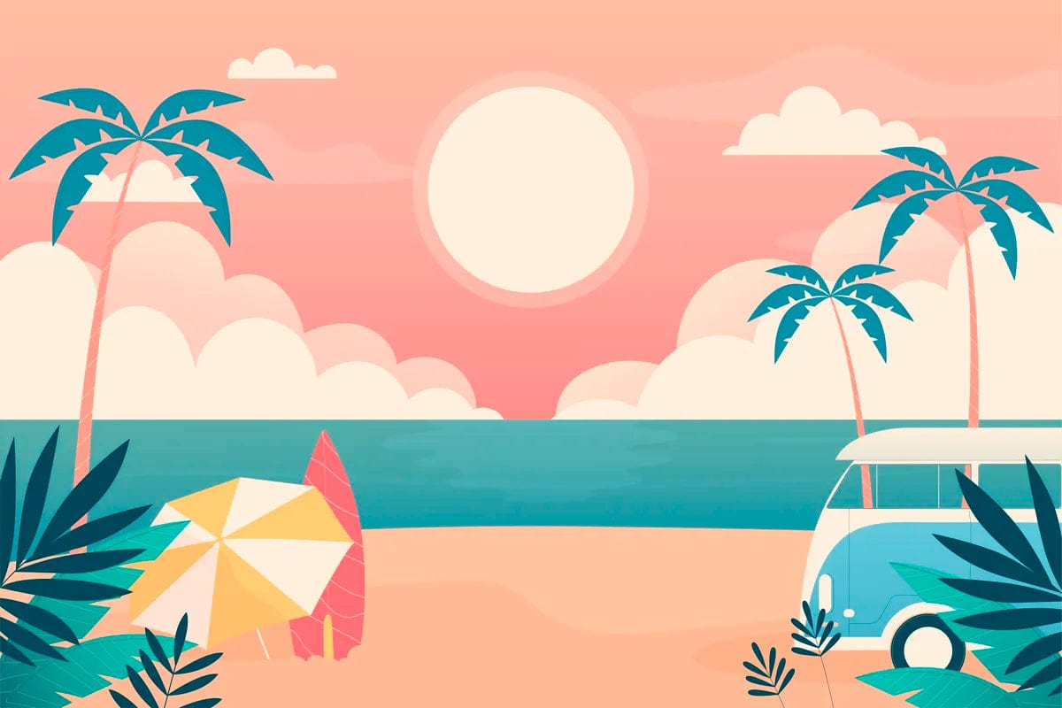 Tablou Canvas - Pe Plaja