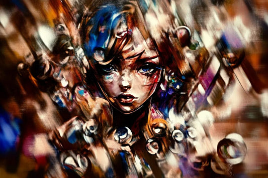 Tablou Canvas - Naluci Abstracte