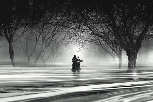 Tablou Canvas - Pierduti in Noapte