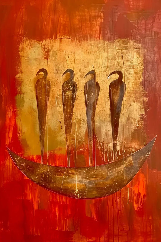 Tablou Canvas - Afro 73 Eleganta si Stil