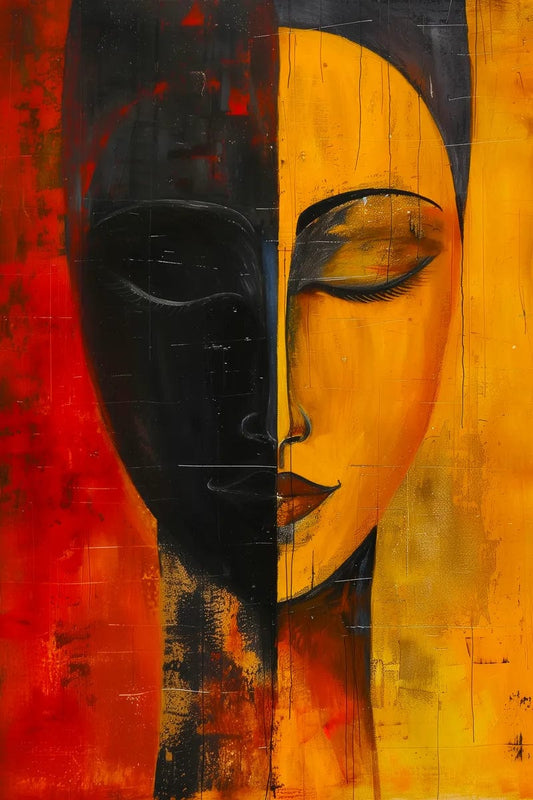 Tablou Canvas - Afro 72 Eleganta Moderna