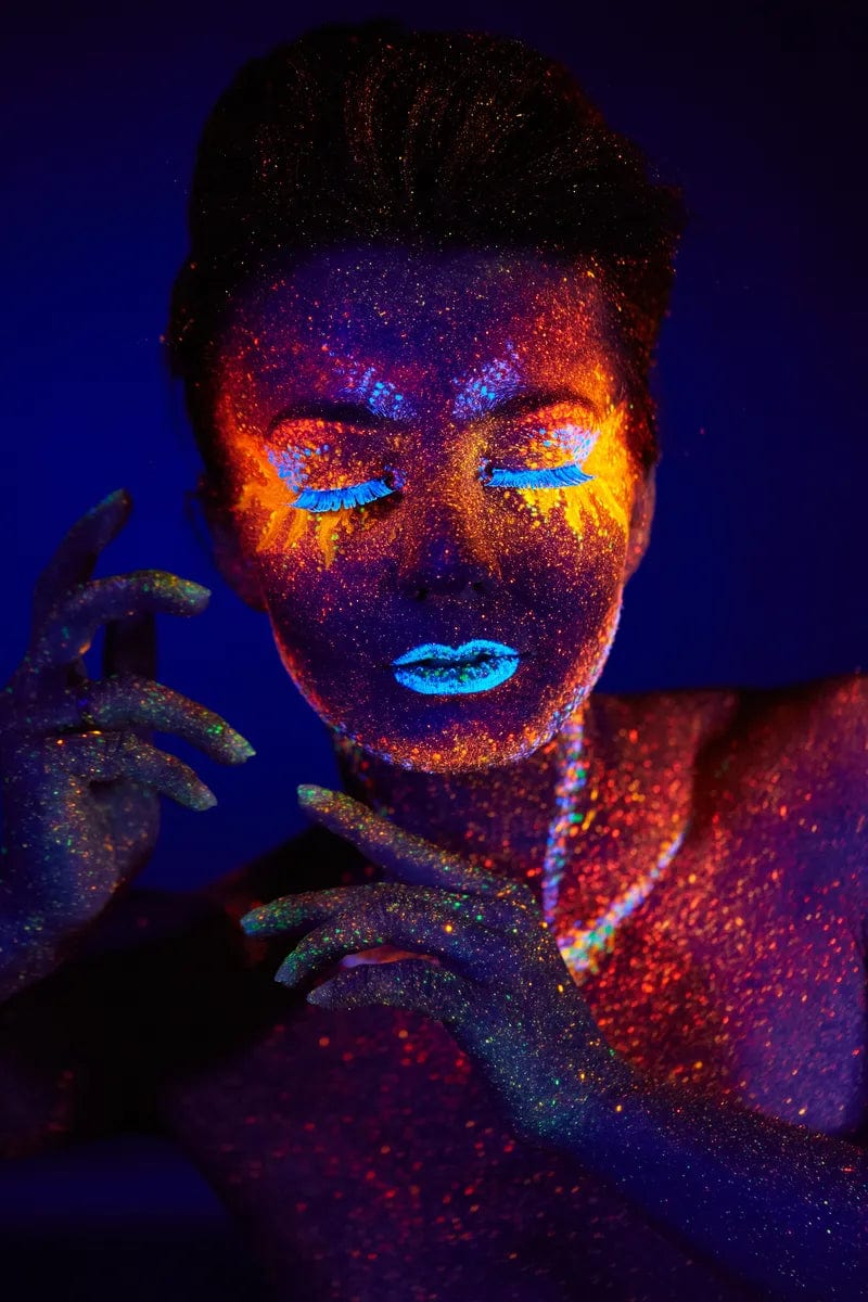 Tablou Canvas - Fluo Girl 2