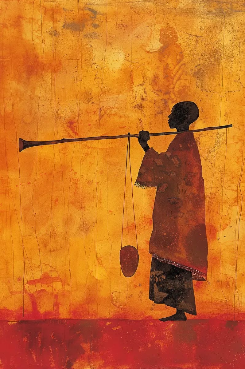 Tablou Canvas - Afro 75 Elegant