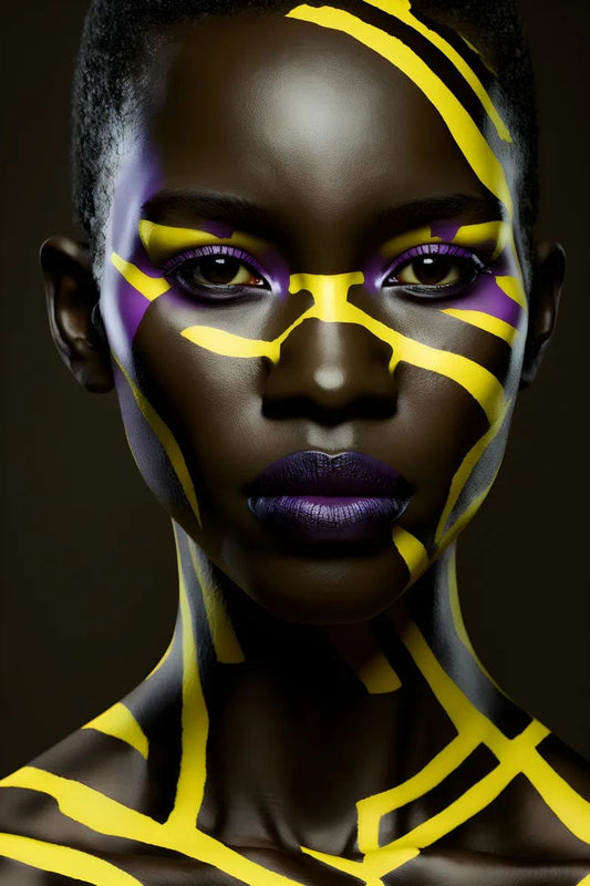 Tablou Canvas - Afro 95 Elegant