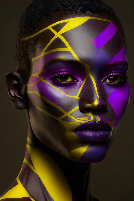 Tablou Canvas - Afro 97 Eleganta Universala