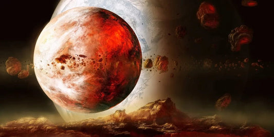 Tablou Canvas - Planeta Rosie