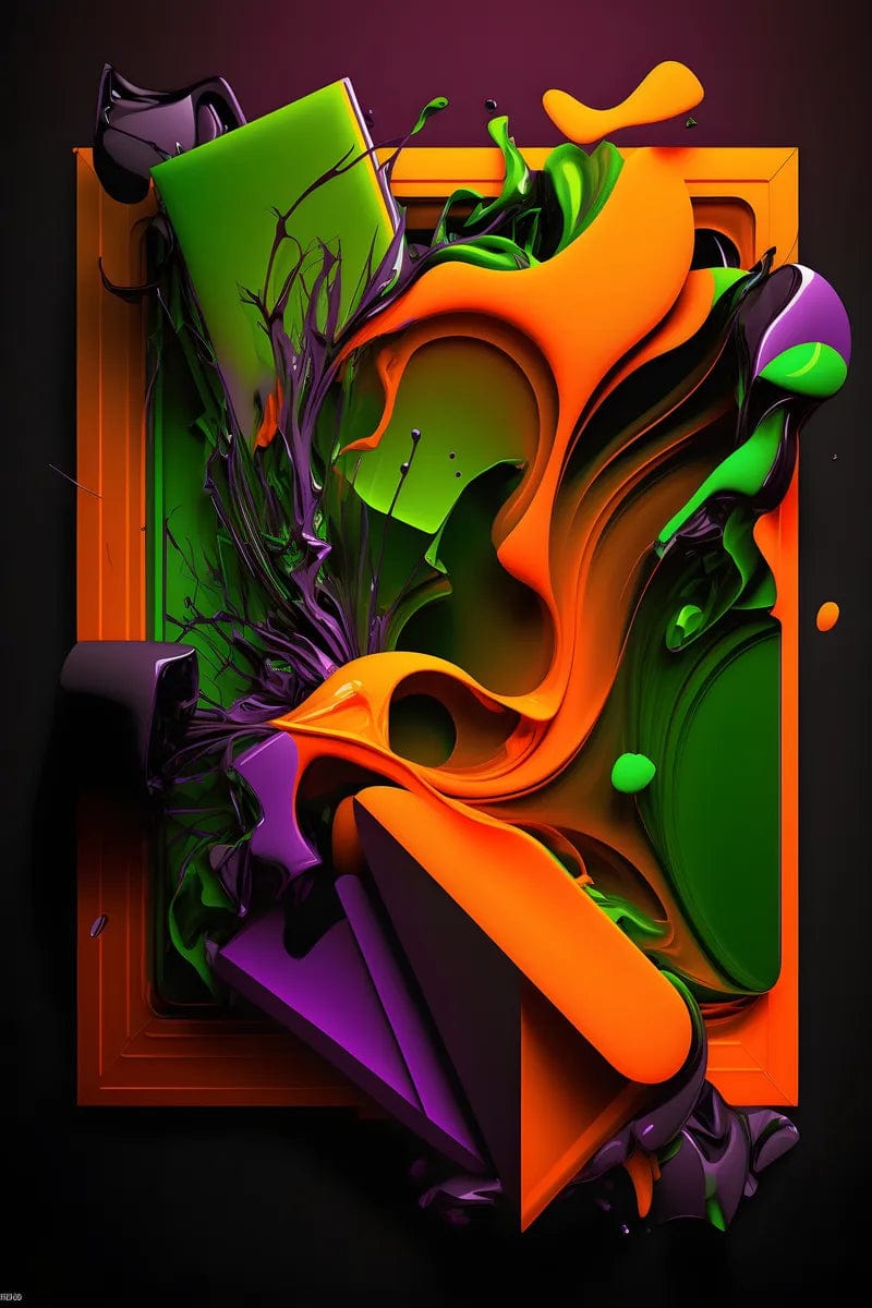 Tablou Canvas - Eleganta Redefinita 3D 94