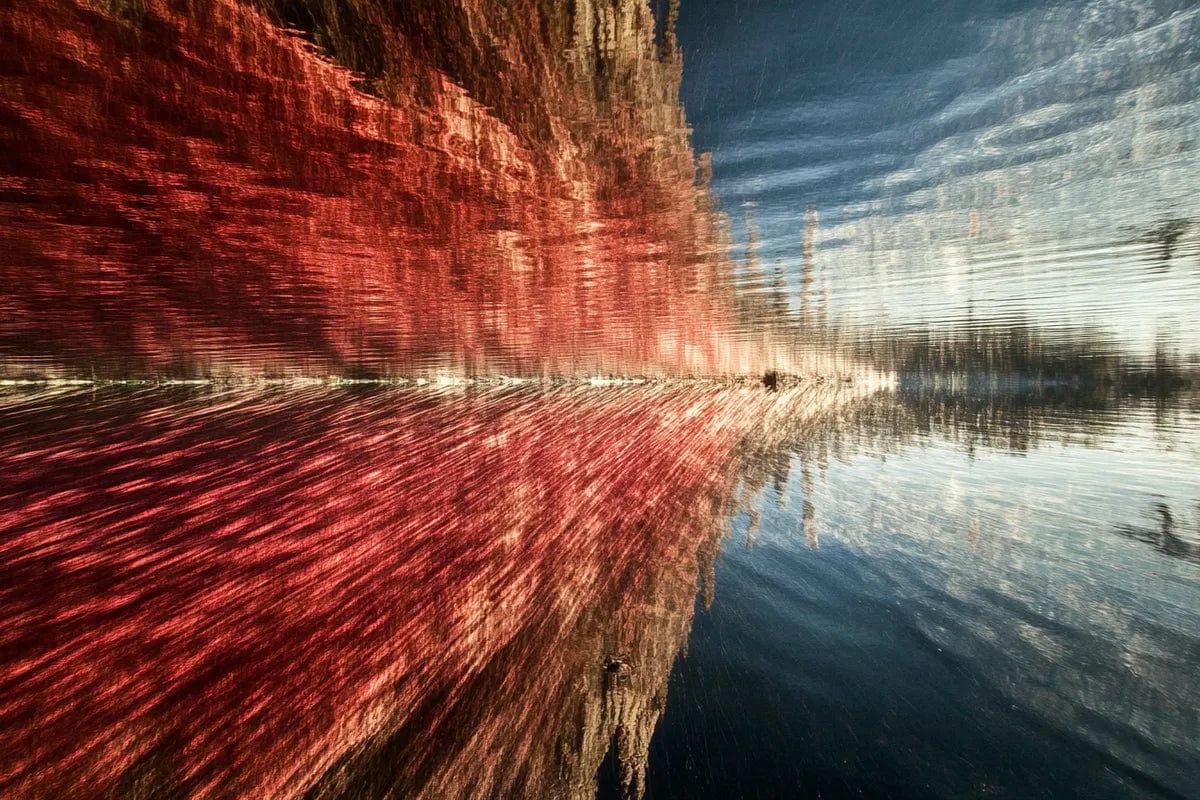 Tablou Canvas - Reflexie Abstracta