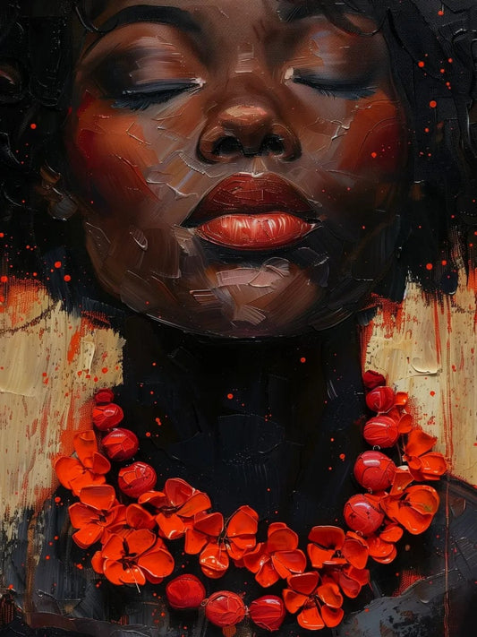 Tablou Canvas - Afro 82