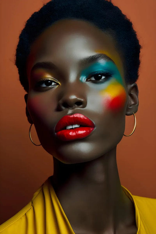 Tablou Canvas - Afro 116 Eleganta Contemporana