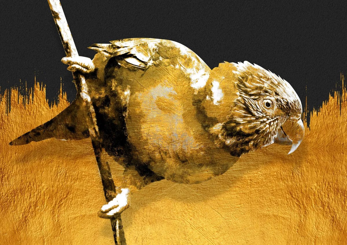 Tablou Canvas - Gold&Black 38 Eleganta Moderna