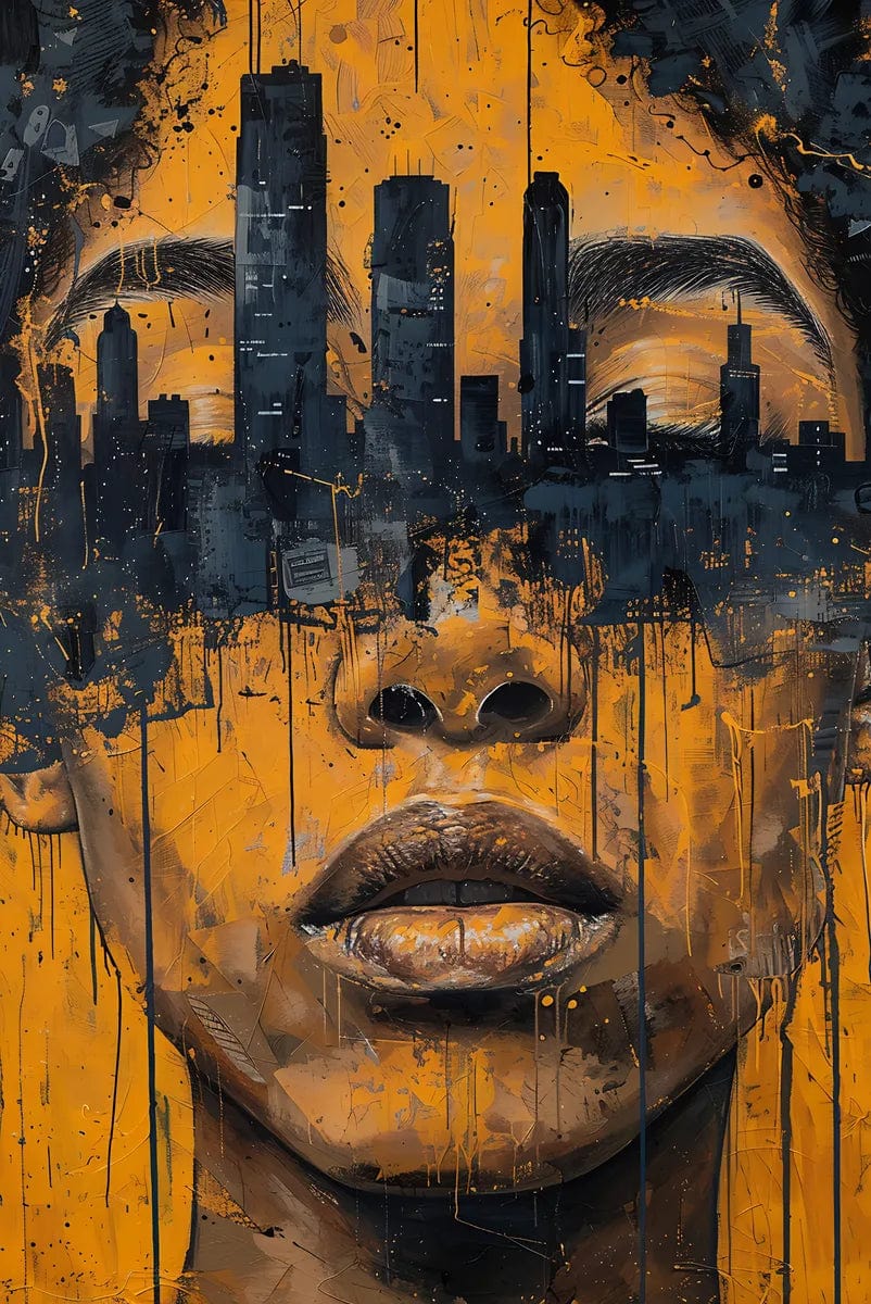 Tablou Canvas - Armonia Culorilor Pop Art