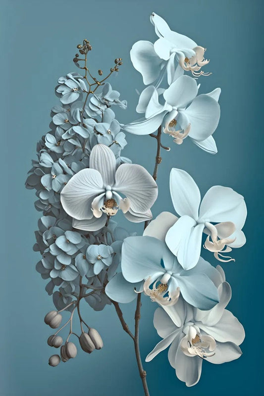 Tablou Canvas - Eleganta Florala 228