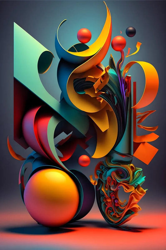 Tablou Canvas - Abstract 3D 51