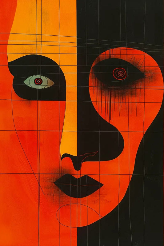 Tablou Canvas - Afro 85 Eleganta Rafinate pentru Casa Ta