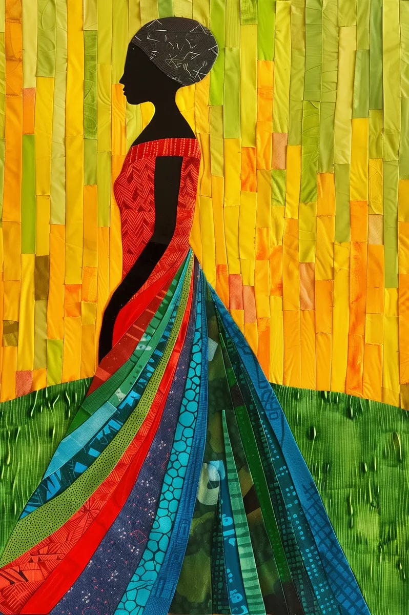 Tablou Canvas - Afro 49 Eleganta