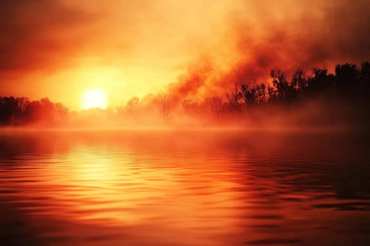 Tablou Canvas - Asfintit pe Ape