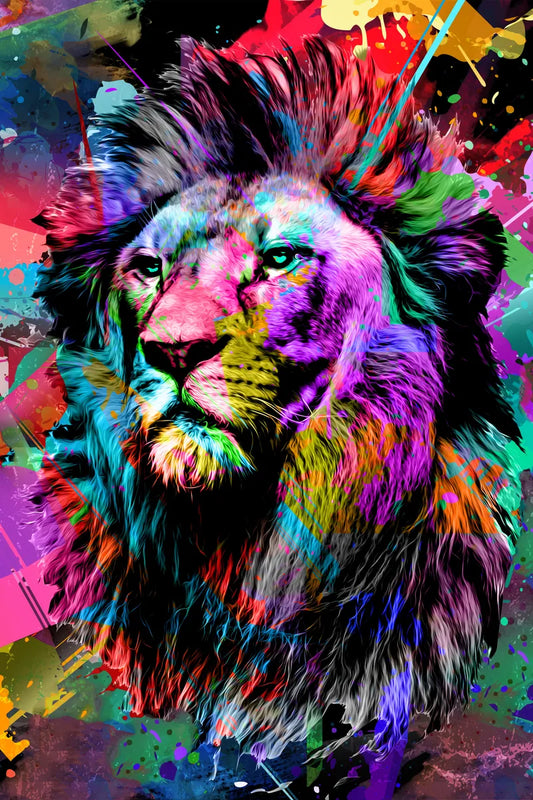 Tablou Canvas - Art Lion