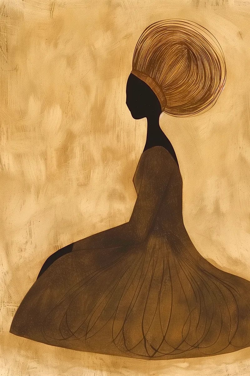 Tablou Canvas - Afro 55 Eleganta si Stil