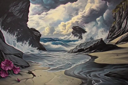 Tablou Canvas - Peisaj Marin Abstract