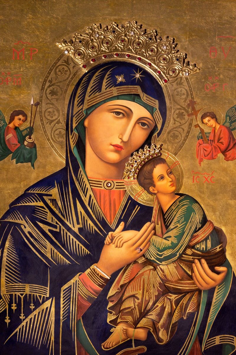 Maica Domnului cu pruncul