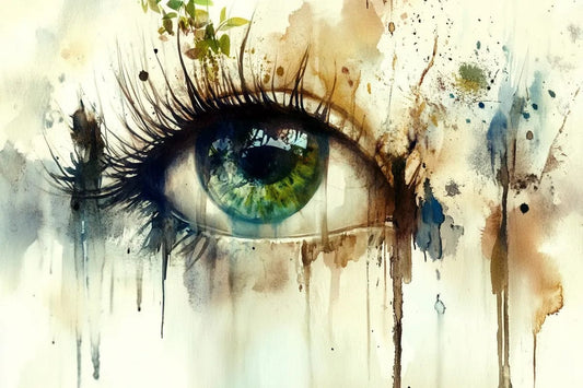 Tablou Canvas - Ochiul Care Plange