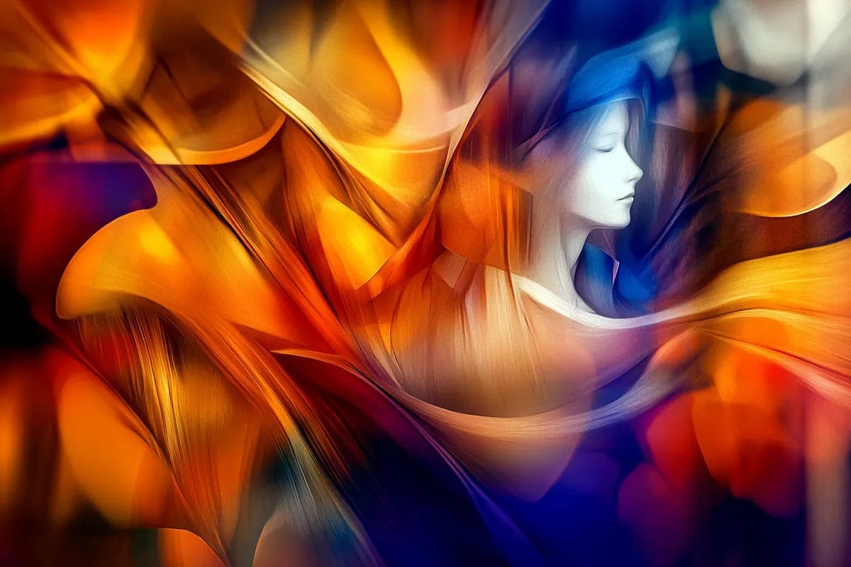 Tablou Canvas - Naluca Abstracta