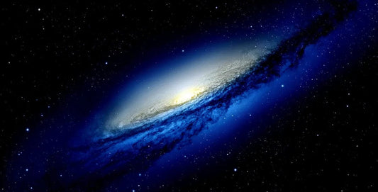 Tablou Canvas - Galaxie Albastra