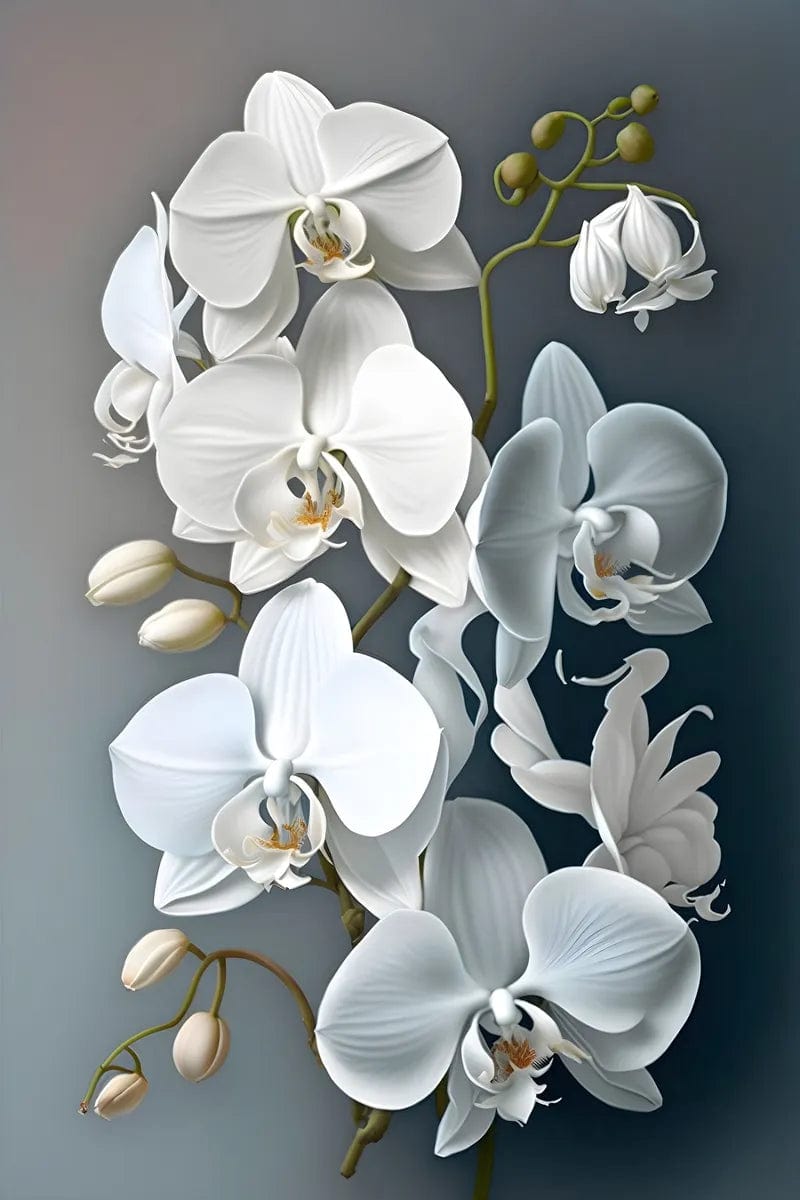 Tablou Canvas - Eleganta Florala Flori 232