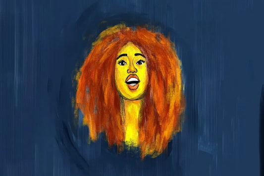 Tablou Canvas - Chip Feminin Abstract