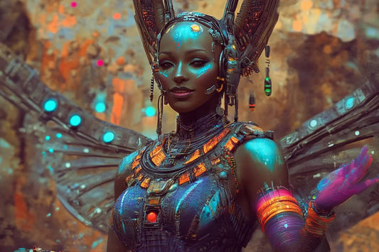 Tablou Canvas - Regina Extraterestrilor