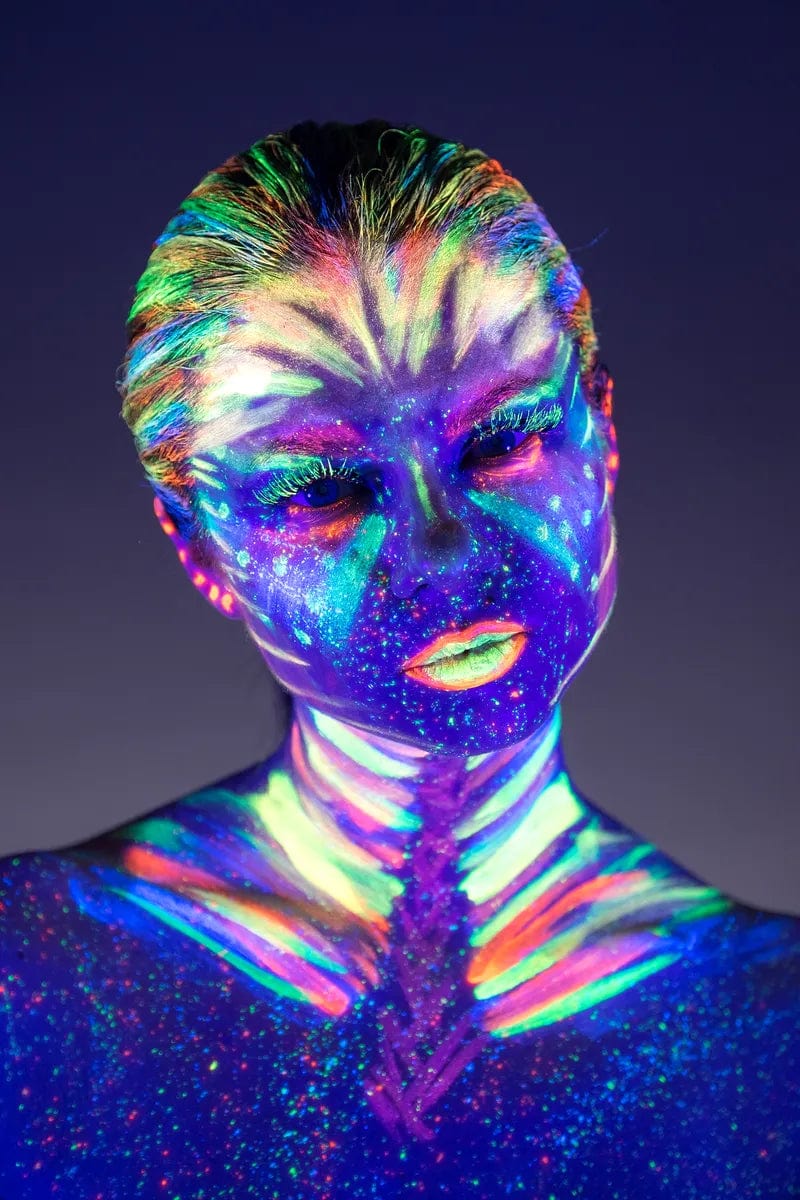 Tablou Canvas - Fluo Girl 3