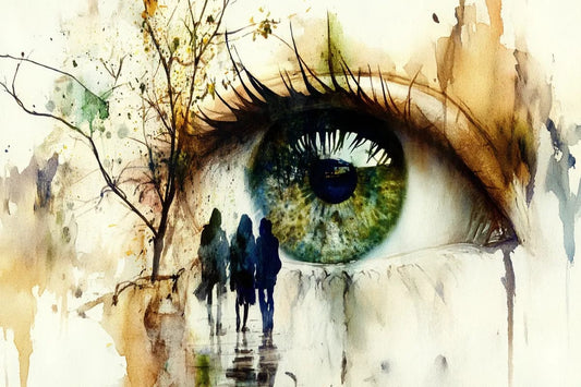 Tablou Canvas - Privirea de dincolo