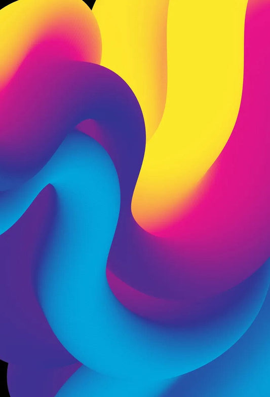 Tablou Canvas - Abstract U Color