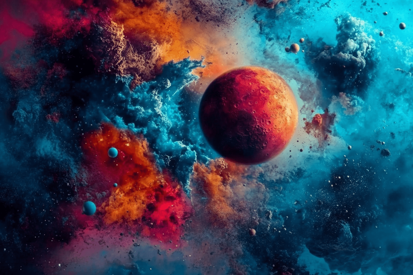 Tablou Canvas - Abstract Sideral